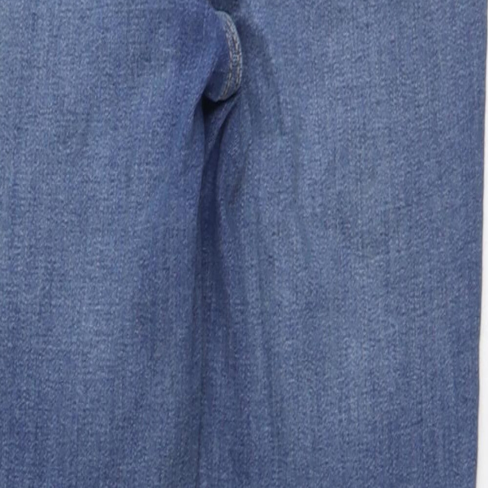 Womens UK Size 8 Marks and Spencer Regular Fit Skinny Blue Jeans