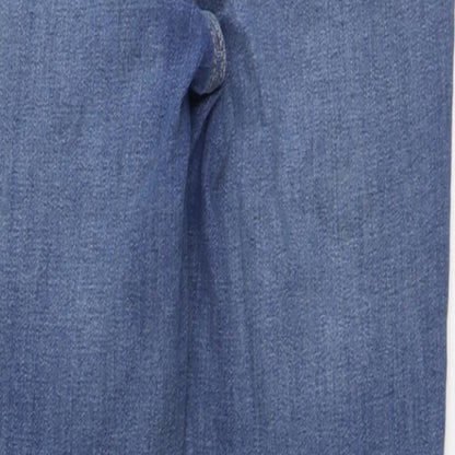 Womens UK Size 8 Marks and Spencer Regular Fit Skinny Blue Jeans
