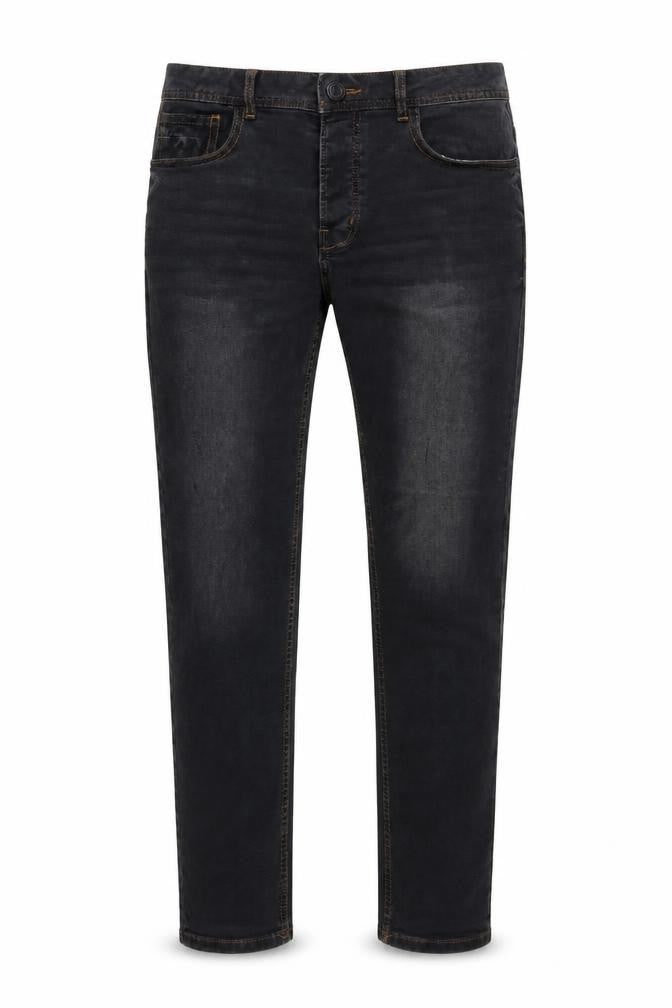Mens UK Size 32 in Denim & Co. Regular Fit Skinny Black Jeans