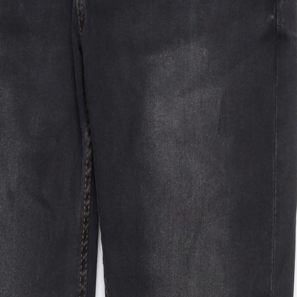 Denim & Co. Mens Black Cotton Skinny Jeans Size 32 in Regular Button