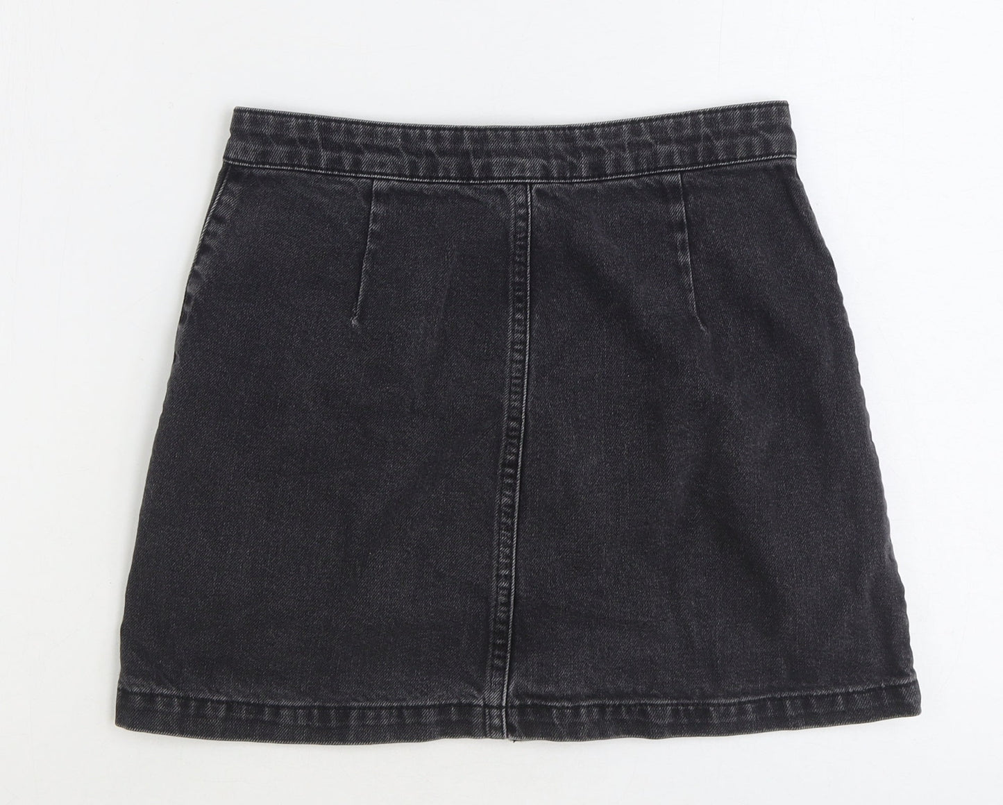 Womens UK Size 28 in Topshop Mini Denim Skirt