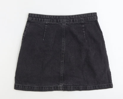 Womens UK Size 28 in Topshop Mini Denim Skirt