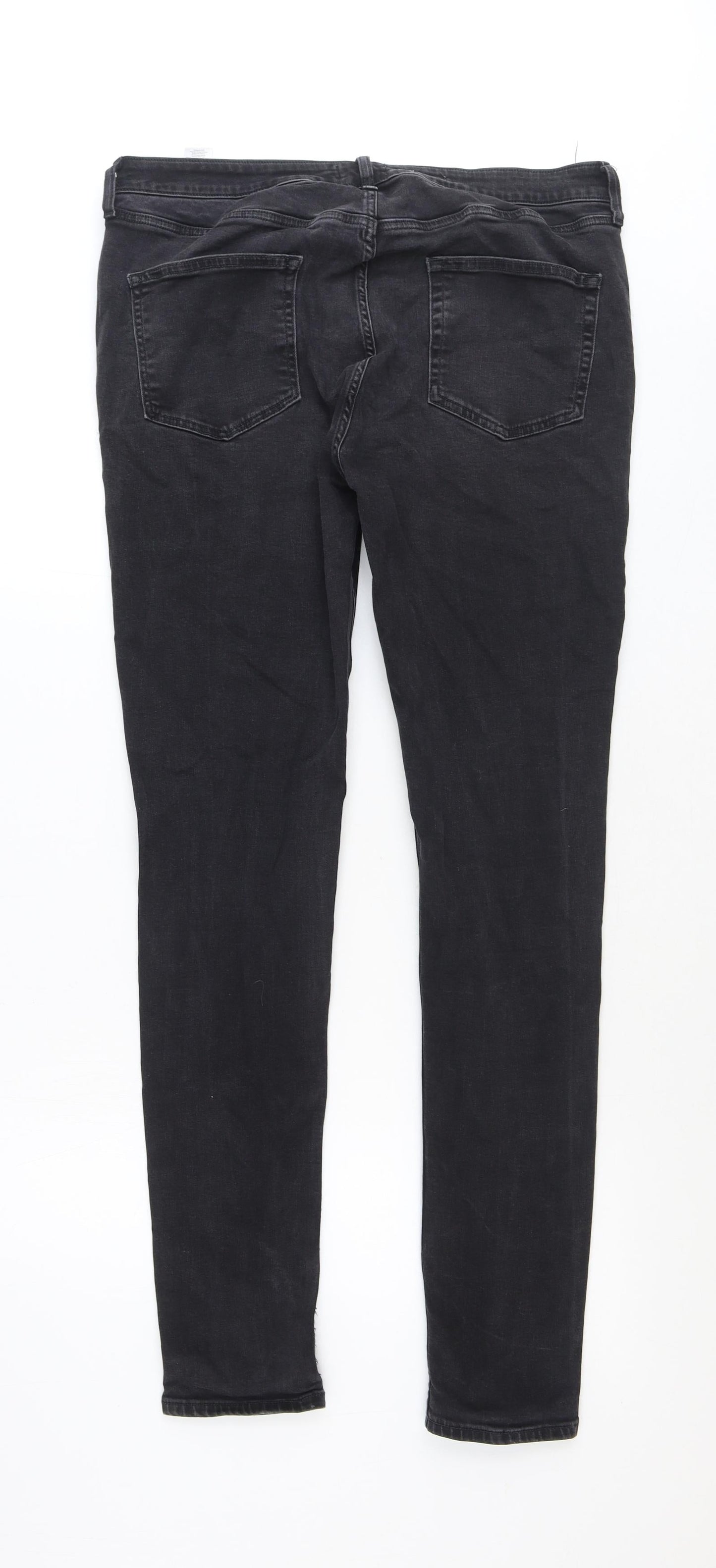 Womens UK Size 36 in Topman Extra-Slim Fit Skinny Black Jeans