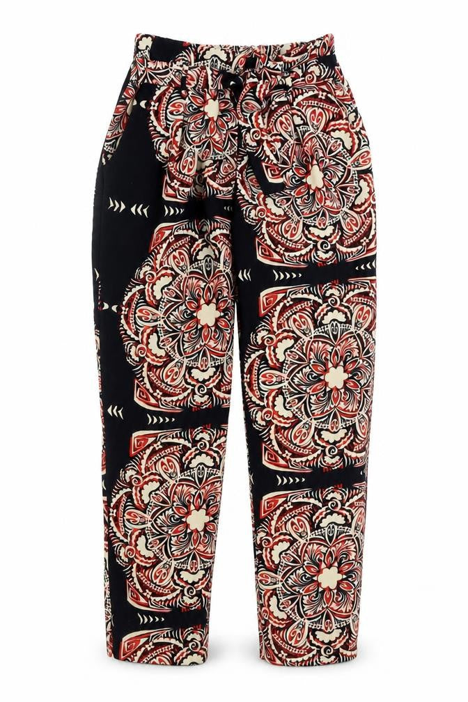 Womens UK Size 8 River Island Regular Fit Harem Multicoloured Trousers