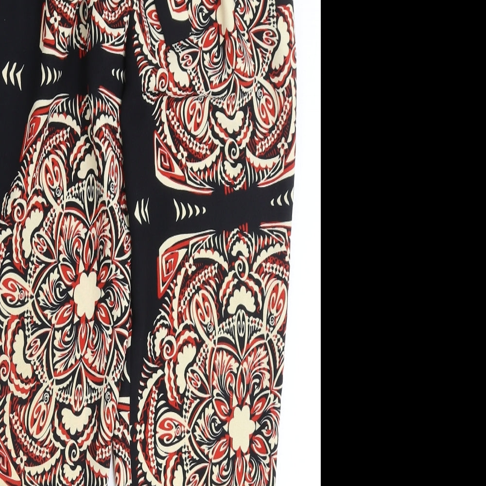 Womens UK Size 8 River Island Regular Fit Harem Multicoloured Trousers