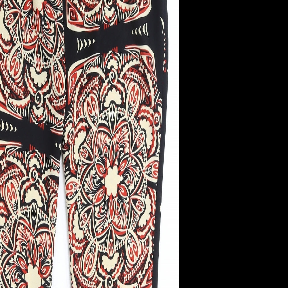 Womens UK Size 8 River Island Regular Fit Harem Multicoloured Trousers