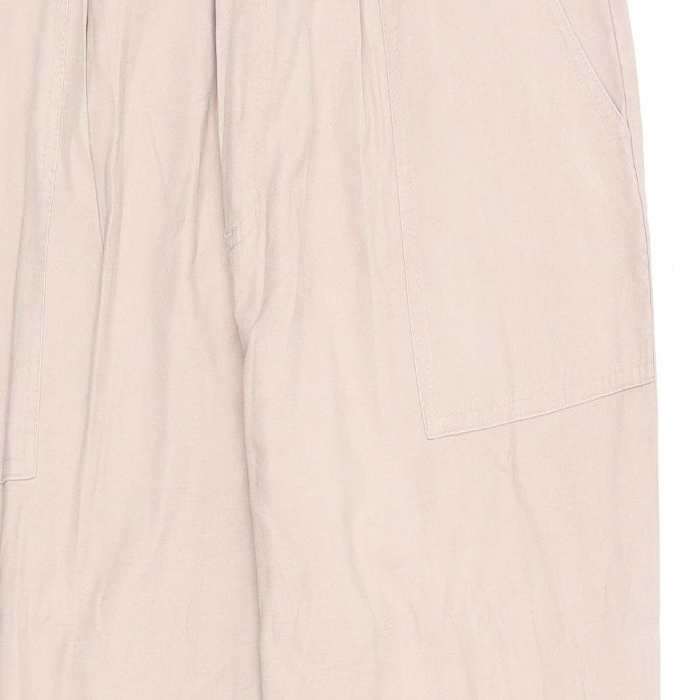 Womens UK Size 16 Miss Selfridge Regular Fit  Pink Trousers