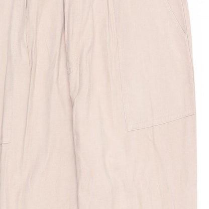 Womens UK Size 16 Miss Selfridge Regular Fit  Pink Trousers