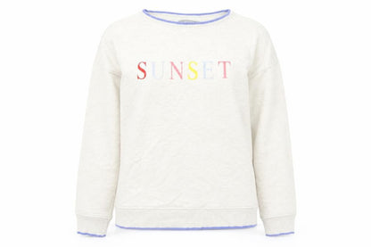 NEXT Womens Beige Cotton Pullover Sweatshirt Size M Pullover - Sunset