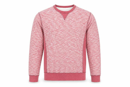 Farrell Mens Red Cotton Pullover Sweatshirt Size M