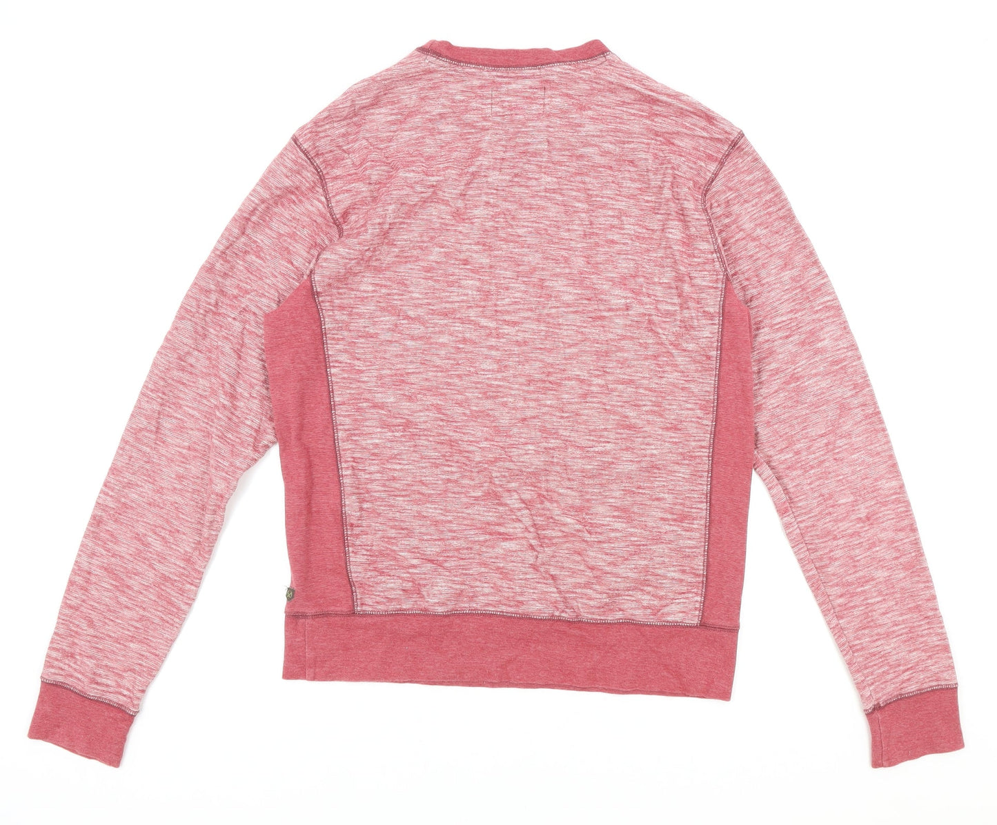 Farrell Mens Red Cotton Pullover Sweatshirt Size M