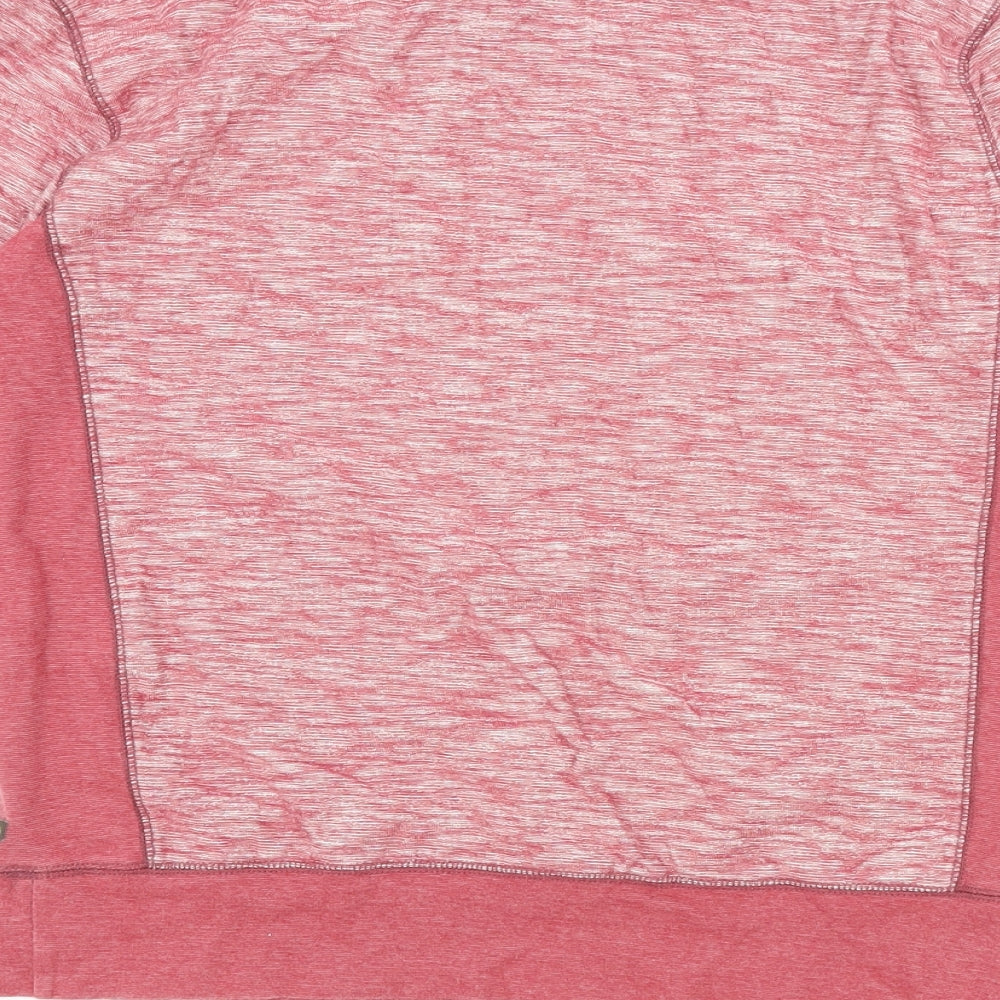Farrell Mens Red Cotton Pullover Sweatshirt Size M