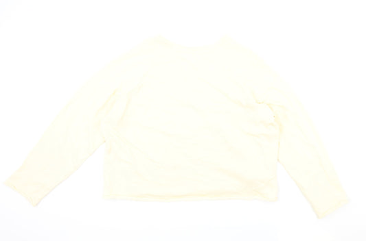 Womens UK Size 18 Marks and Spencer Orange Pullover Sweatshirt
