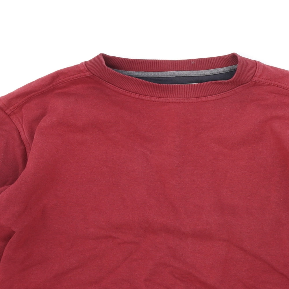 Mens UK Size S EWM Red Pullover Sweatshirt