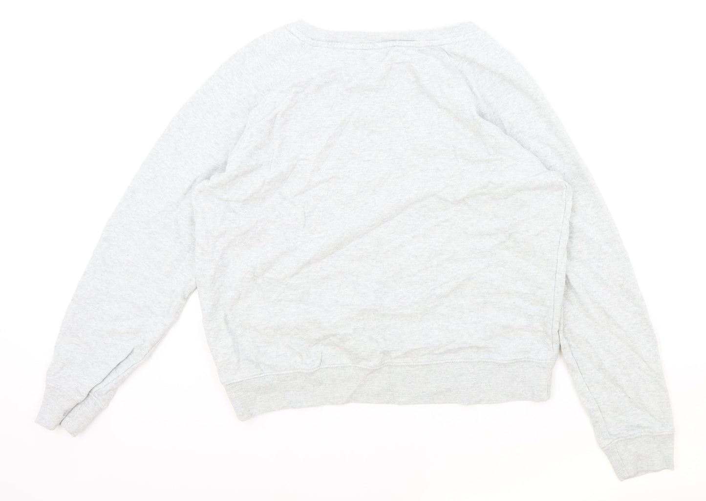 Womens UK Size 12 Marks and Spencer Grey Pullover Sweatshirt