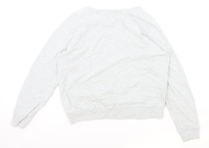 Womens UK Size 12 Marks and Spencer Grey Pullover Sweatshirt