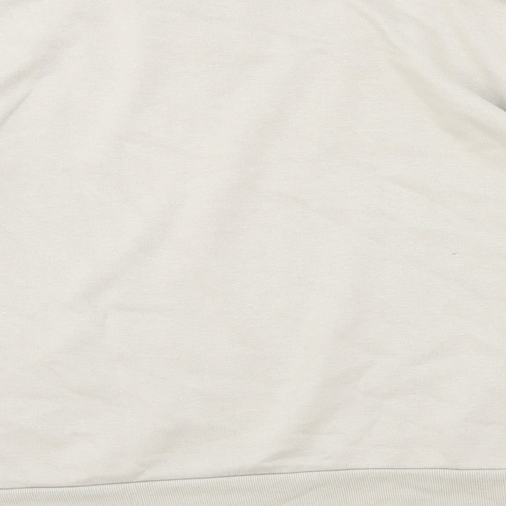 Primark Womens Beige Cotton Pullover Sweatshirt Size M Pullover