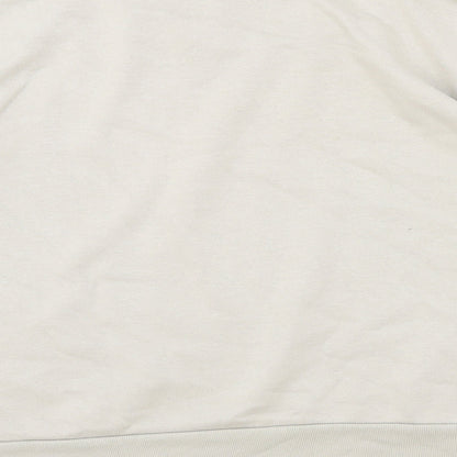 Primark Womens Beige Cotton Pullover Sweatshirt Size M Pullover
