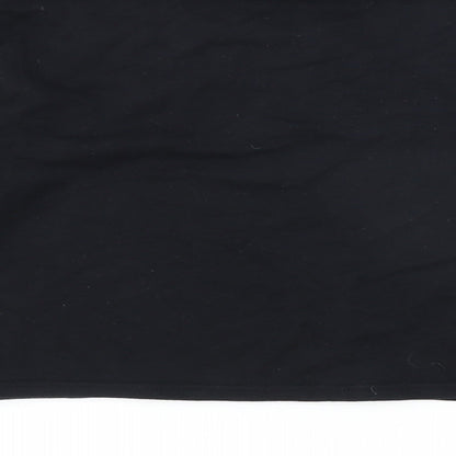 H&M Girls Black Cotton Pullover Sweatshirt Size 12-13 Years Pullover