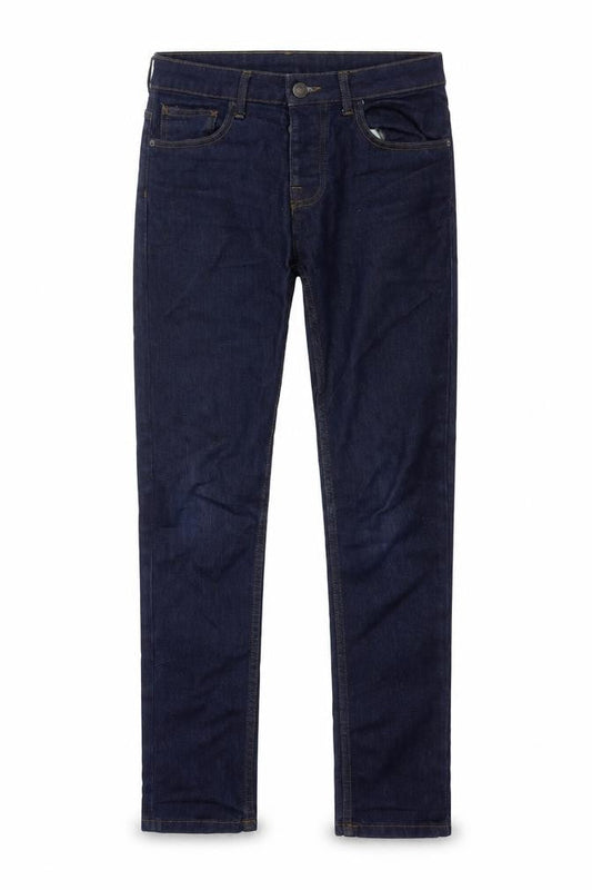 Mens UK Size 30 in Denim & Co. Regular Fit Skinny Blue Jeans