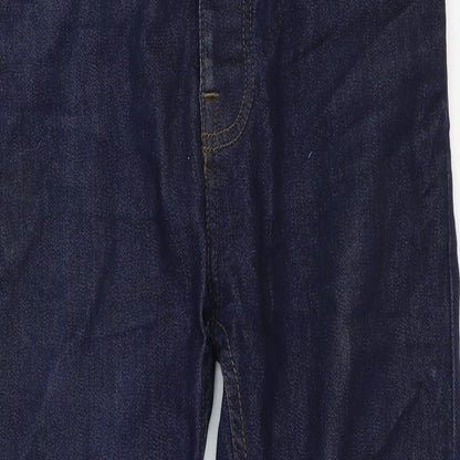 Denim & Co. Mens Blue Cotton Skinny Jeans Size 30 in Regular Zip