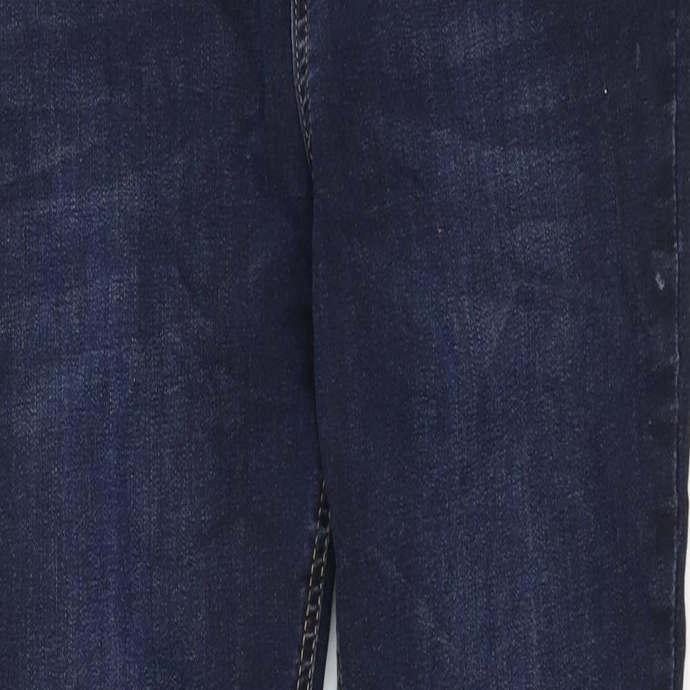 Very Womens Blue Cotton Skinny Jeans Size 36 in Regular Zip
