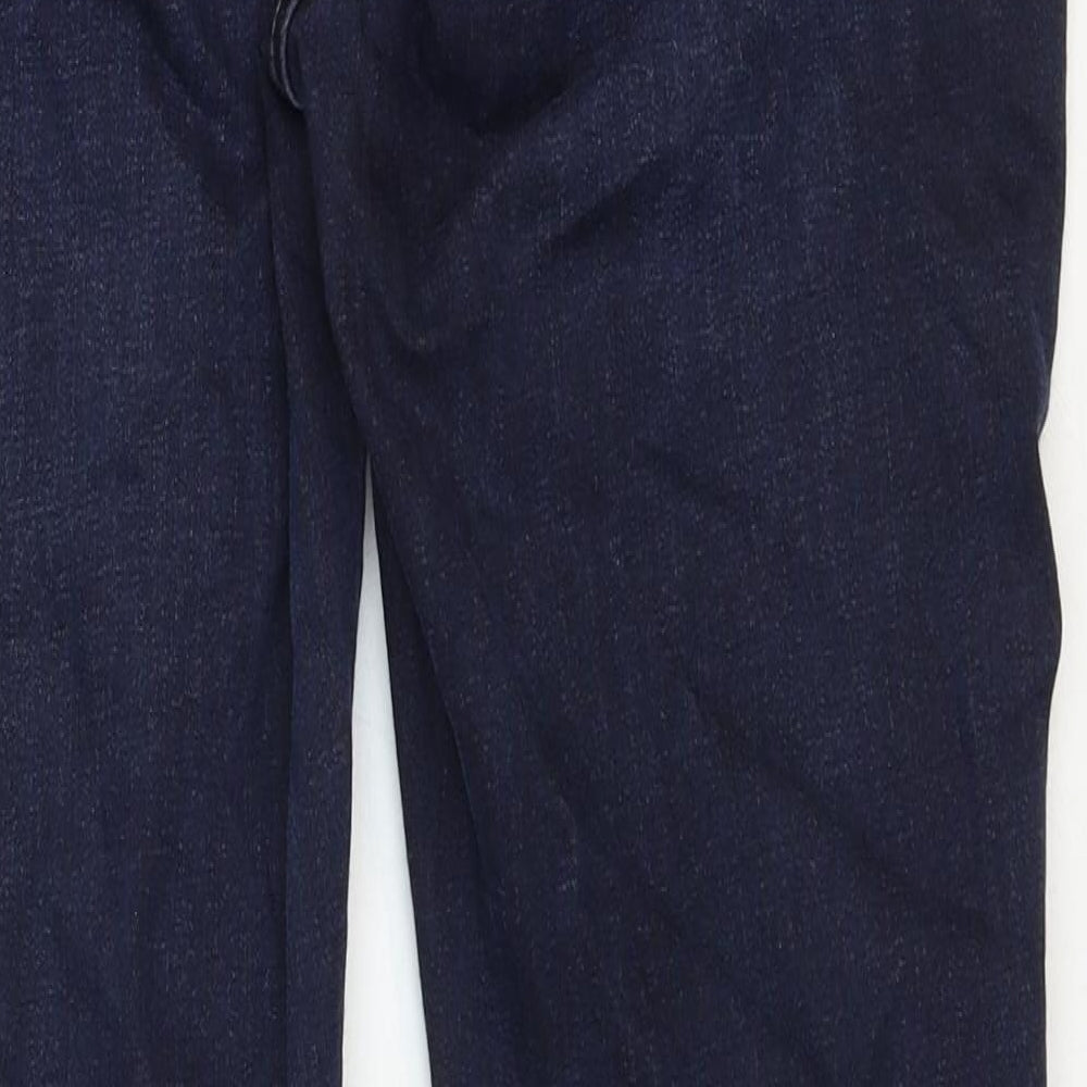 Very Womens Blue Cotton Skinny Jeans Size 36 in Regular Zip
