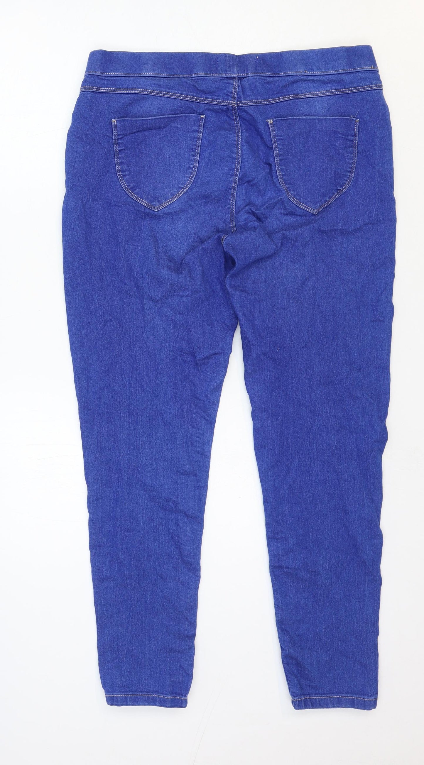 Dorothy Perkins Womens Blue Cotton Jegging Jeans Size 10 Regular