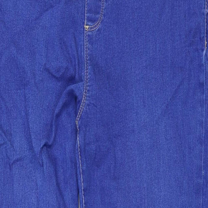 Dorothy Perkins Womens Blue Cotton Jegging Jeans Size 10 Regular