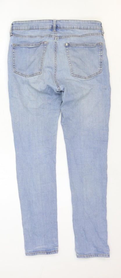 Mens UK Size 32 in Skinny & Denim Regular Fit Skinny Blue Jeans