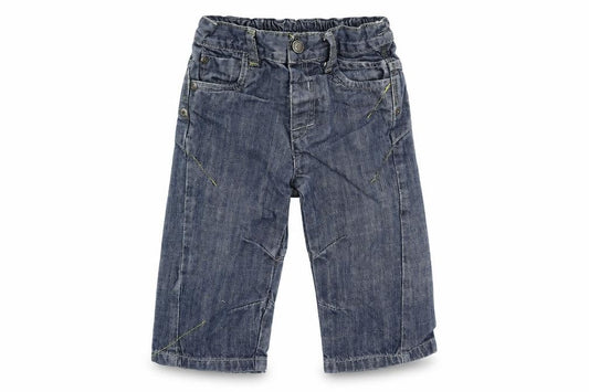 NEXT Boys Blue Cotton Jogger Jeans Size 18-24 Months L50 cm Snap