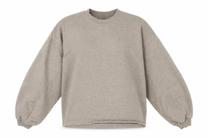 Primark Womens Brown Cotton Pullover Sweatshirt Size 6 Pullover - Cropped