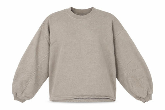 Primark Womens Brown Cotton Pullover Sweatshirt Size 6 Pullover - Cropped