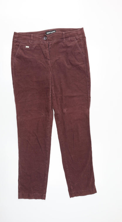 Womens UK Size 34 Gerry Weber Regular Fit  Pink Trousers