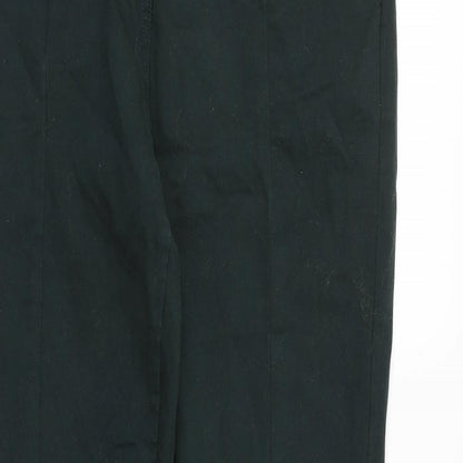 NEXT Womens Green Cotton Skinny Jeans Size 34 in Slim Zip