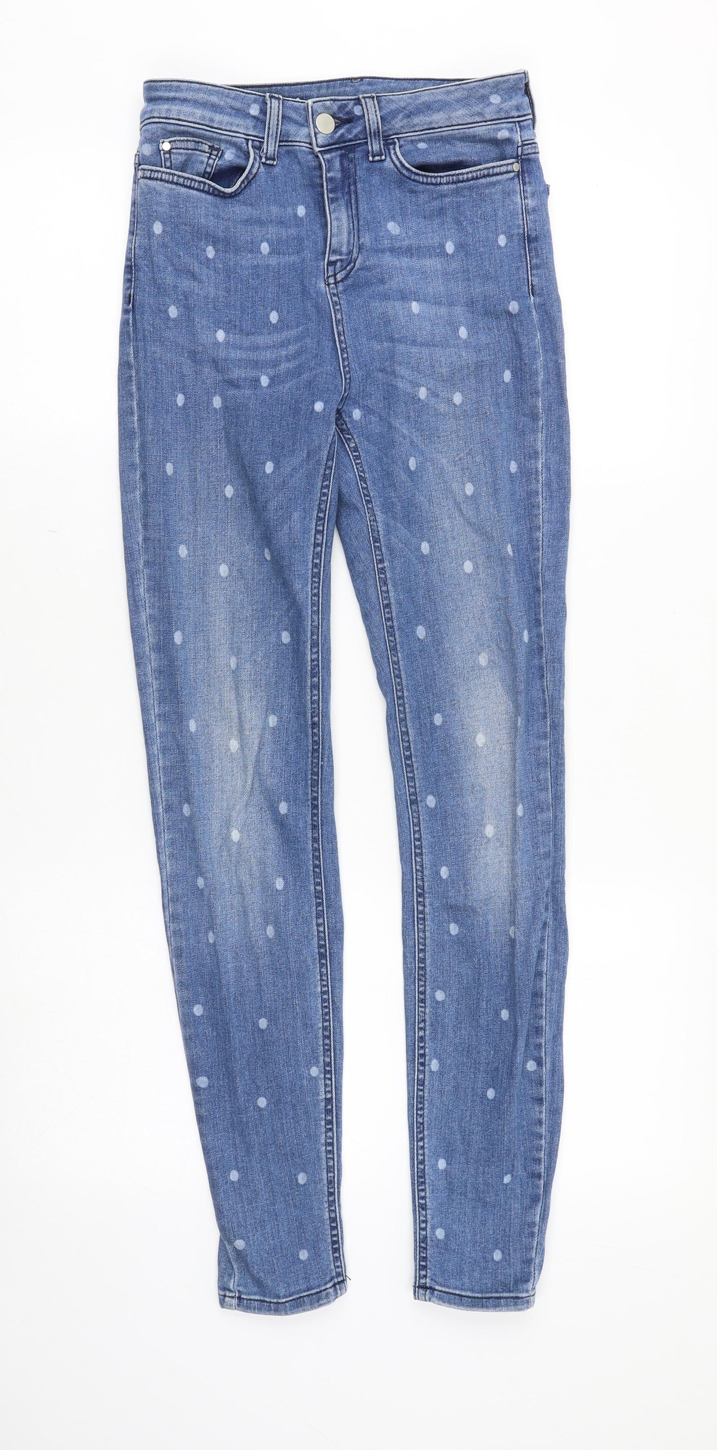Womens UK Size 6 Marks and Spencer Slim Fit Skinny Blue Jeans