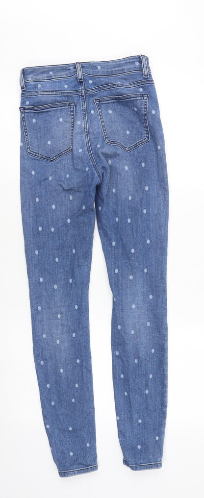 Womens UK Size 6 Marks and Spencer Slim Fit Skinny Blue Jeans