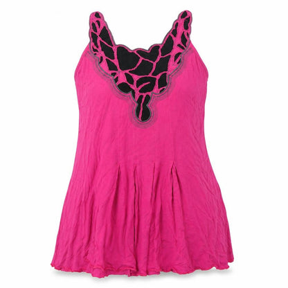 Womens UK Size 14 Marks and Spencer Pink Basic Tank