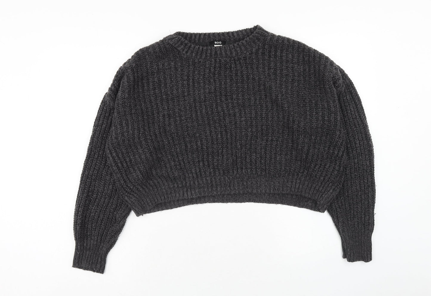 Womens UK Size M BDG Grey Pullover Jumper