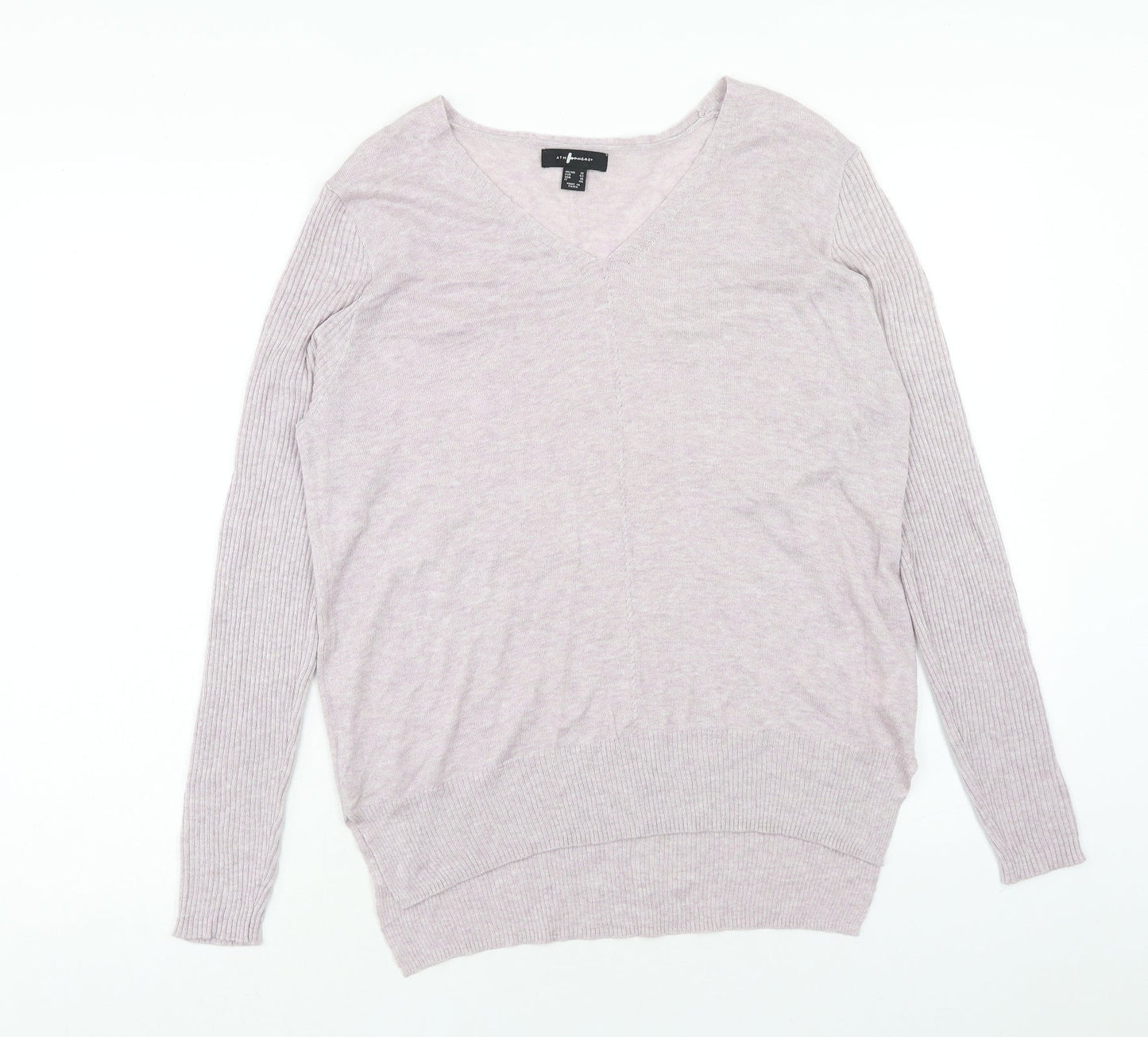 Womens UK Size 14 Marks and Spencer Purple Pullover Jumper
