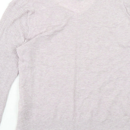 Womens UK Size 14 Marks and Spencer Purple Pullover Jumper