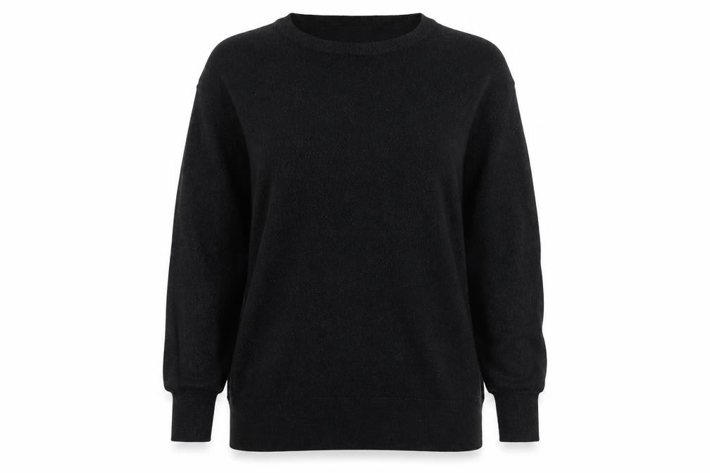 Womens UK Size 10 F&F Black Pullover Jumper