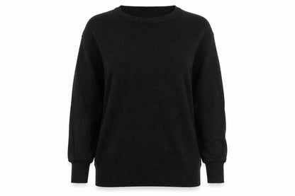 Womens UK Size 10 F&F Black Pullover Jumper