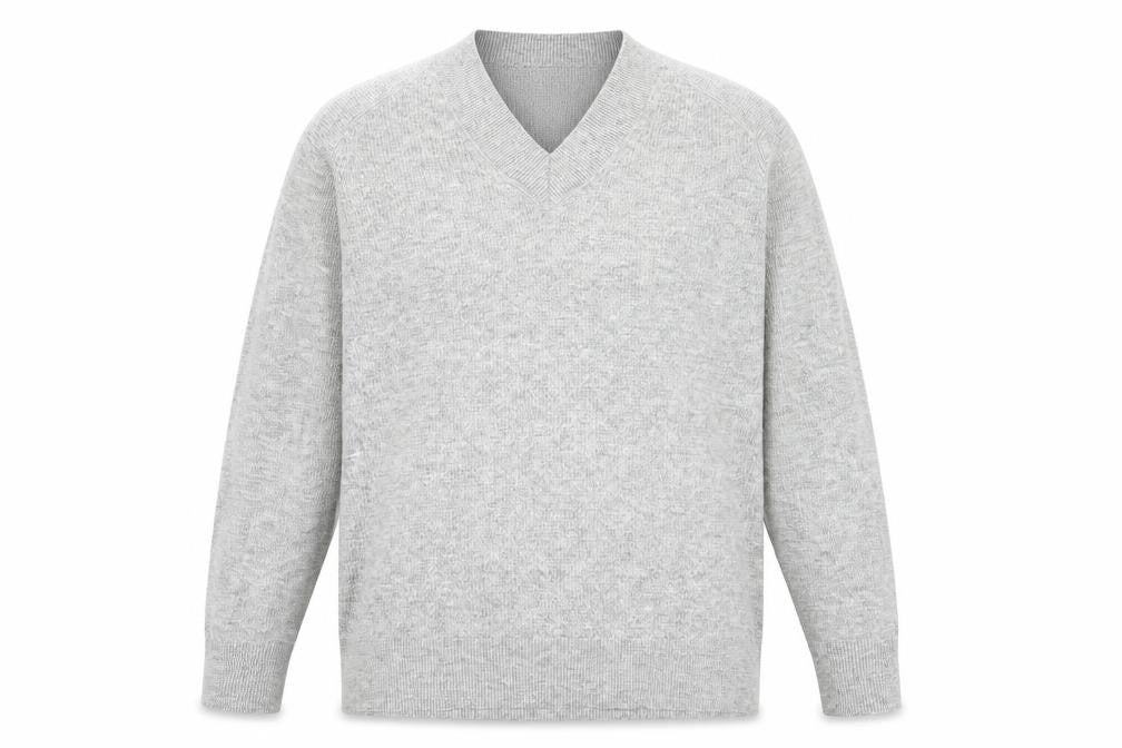 Mens UK Size L Marks and Spencer Grey Pullover Jumper
