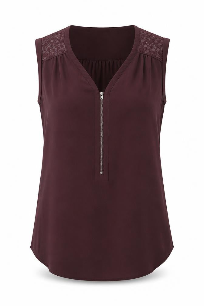 Womens UK Size 14 Warehouse Purple Basic Tank