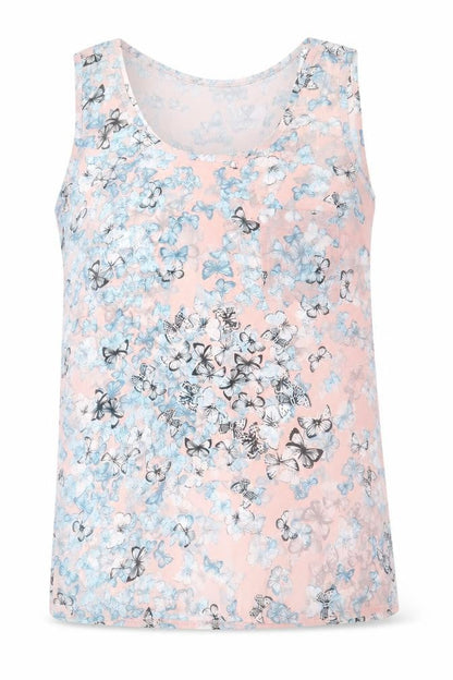 Womens UK Size 10 Select Pink Basic Tank