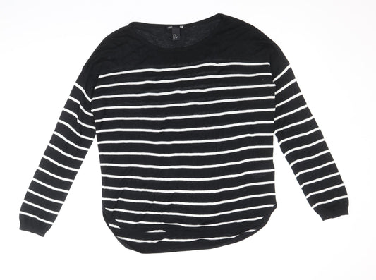 Womens UK Size XS H&M Black Pullover Jumper