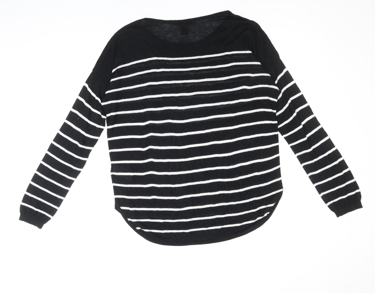 Womens UK Size XS H&M Black Pullover Jumper
