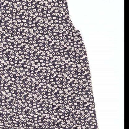 Womens UK Size 12 New Look Purple Basic Tank