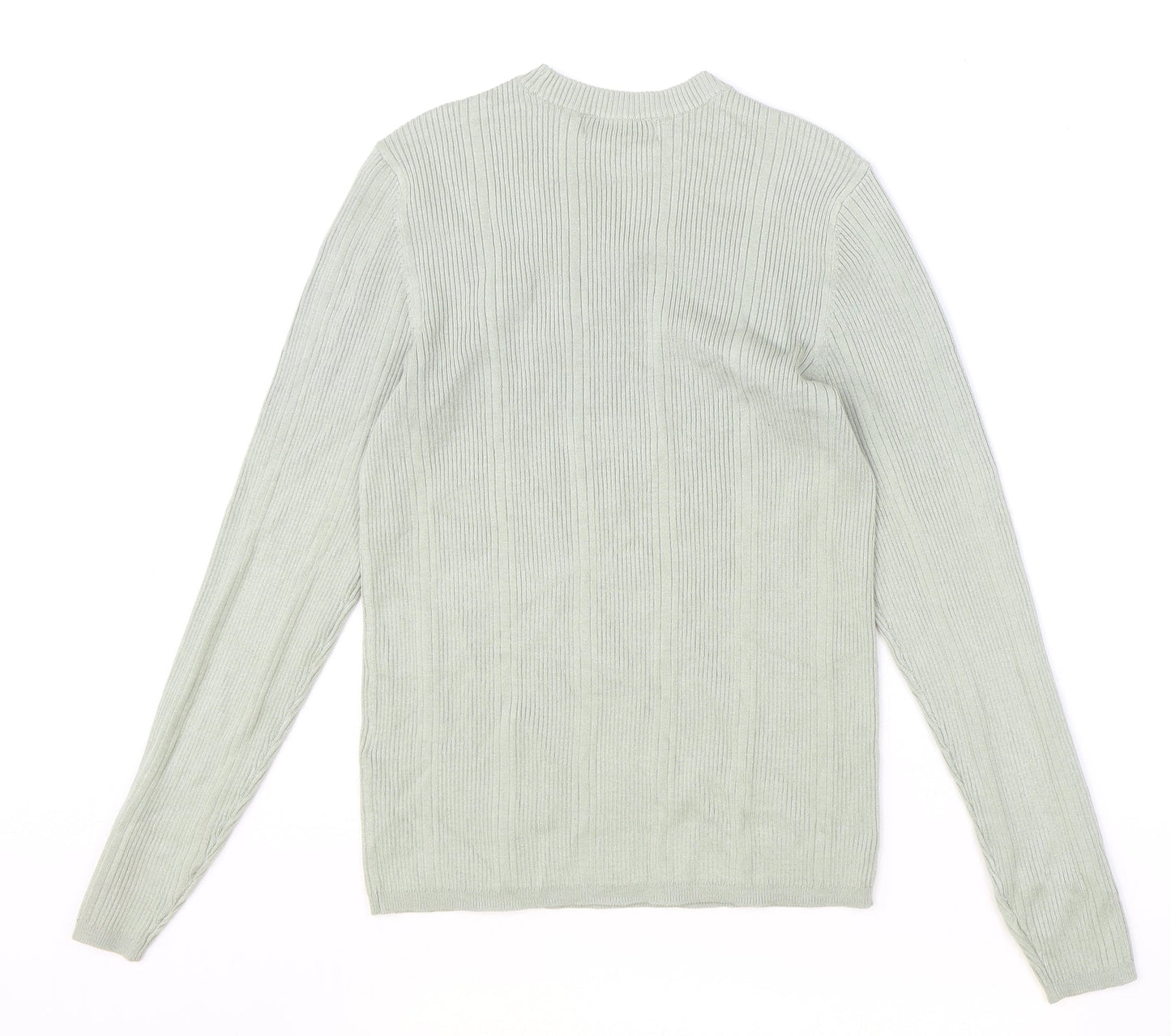Womens UK Size 12 Marks and Spencer Green Pullover Jumper